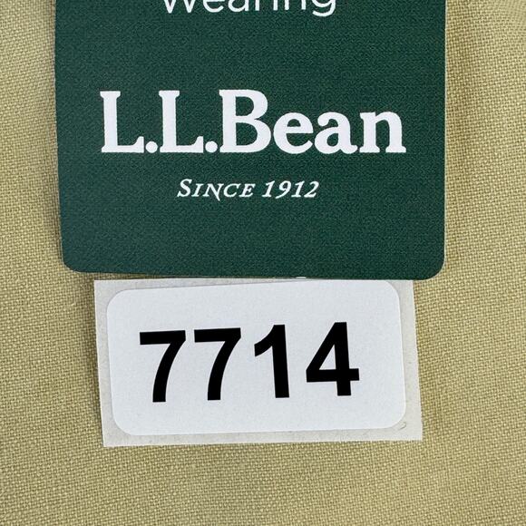 NWT L.L. Bean Khaki Tropic-Weight Cargo Shorts Comfort Waist 6" Inseam Size 38 - Picture 12 of 12